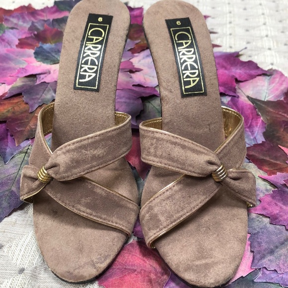 VINTAGE OPEN TOE SANDALS - Picture 3 of 14